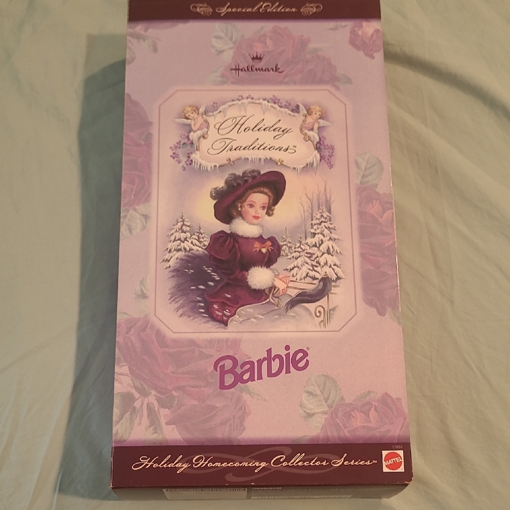 Vintage 1996 Hallmark Holiday Traditions Barbie